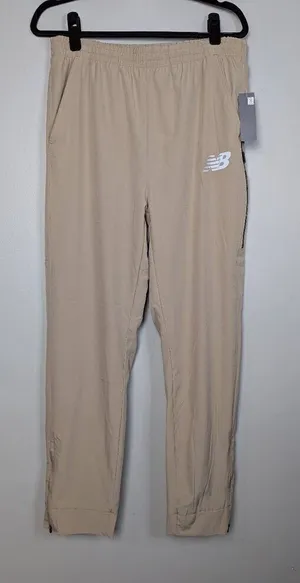 New Balance men's all motion mesh lined joggers Large thumbnail 1