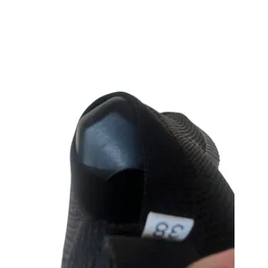 Womens Black Knit Slip On Sneakers Size 39 US 8.5 Sock Walking Shoes thumbnail 6