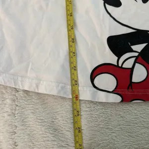 Disney Minnie Mouse Red Black WhiteT-Shirt Women L Graphic Tee Cute Sassy‎ Bow thumbnail 8