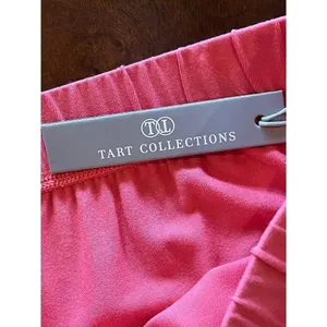 Tart Collections‎ Pink Coral Elastic Waist Wrap Tie Front Cody Shorts Size S thumbnail 7