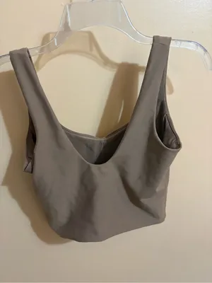 Abercrombie YPB Your Person Best Brown Bra Top thumbnail 3