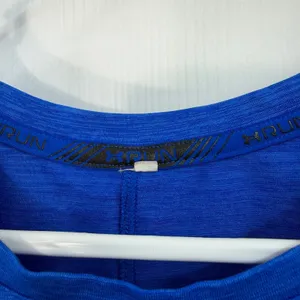 Under Armour blue Crewcut short‎ sleeve activewear athletic dri-fit shirt small thumbnail 3