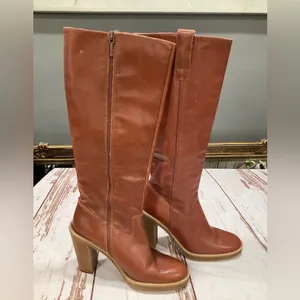 Zara Made In Spain Leather Boots‎ thumbnail 2