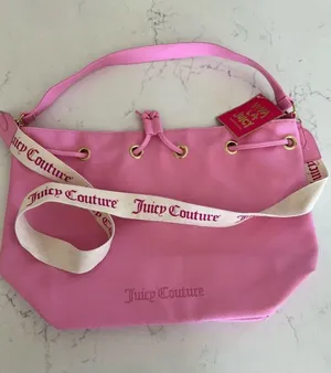 Juicy Couture Pink Drawstring Bag thumbnail 1