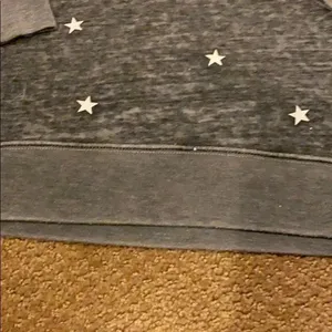 Wildfox Dark Grey & White Star Sweatshirt thumbnail 6