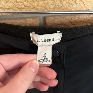 L.L. Bean Women's Water-Repellent Comfort Trail Pants Mid-Rise Straight-Leg 8P thumbnail 3