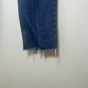 Abercrombie & Fitch Blue The '90s Straight Mid Rise Jeans Size 32/14S Curve Love thumbnail 3