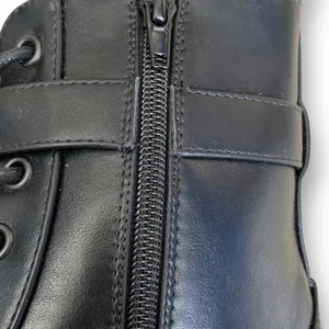 ASOS Design Ali Boots Black Wide Fit Chunky Lace Up Ankle Buckle Detail 7 - ASOS thumbnail 7