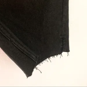 Free People Shorts Avery‎ Denim Black Ash 24 25 NWT thumbnail 5