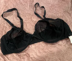 Sheer Black Unlined Bra - Women Intimates & Sleepwear thumbnail 1