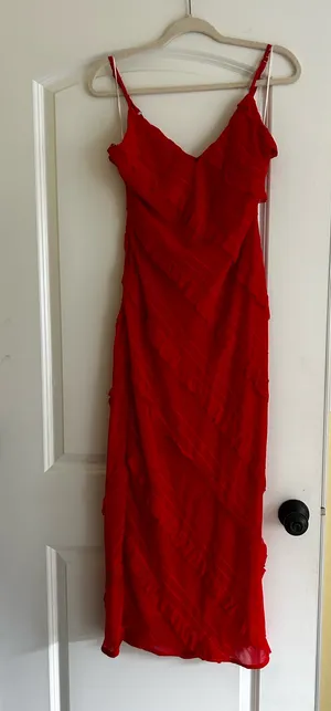 Princess Polly Lars Maxi Dress Red thumbnail 7