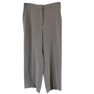 Aritzia Wilfred Alanya Wide Leg‎ High Rise Pant Womens 12 Gray Office thumbnail 2