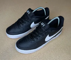 Nike Air Force 1 Low LV8 NBA GS 820438-015 Women’s 8 6.5Y Black White thumbnail 1