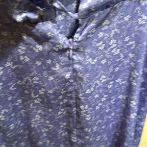 Zara size large purple floral babydoll dress thumbnail 7