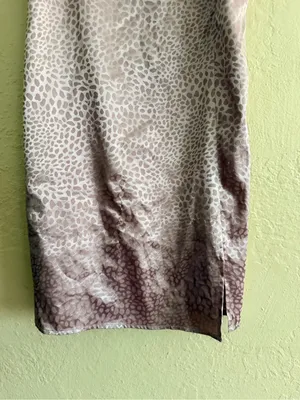 Sophie Rue Beige Taupe Animal Print Mini Slip Dress thumbnail 2