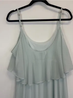 Show Me Your MuMu Light Blue Ruffle Maxi Dress thumbnail 8