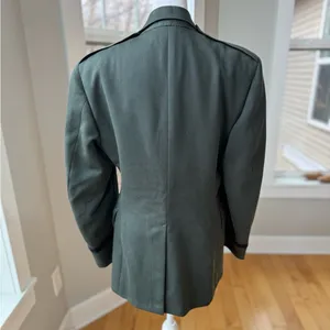 Vintage 1960’s US Army Dress Uniform Jacket Coat Blazer Army Green Badger Patch thumbnail 5