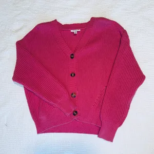 Time & Tru Pink cardigan thumbnail 1