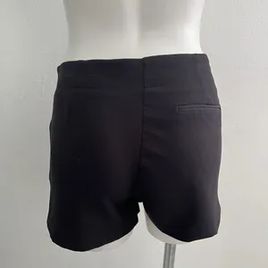 NEW Zara Mini Skort Skirt Black Pearl SMALL High Rise Womens thumbnail 8