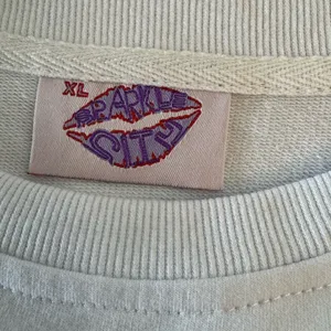 Sparkle city sequined sweat shirt White Size XL thumbnail 2