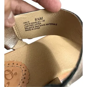ANTHROPOLOGIE LATIGO slip on heeled strappy leather sandal 8.5M thumbnail 7