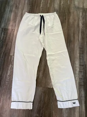Royal Highnies White Pajama Pants thumbnail 3