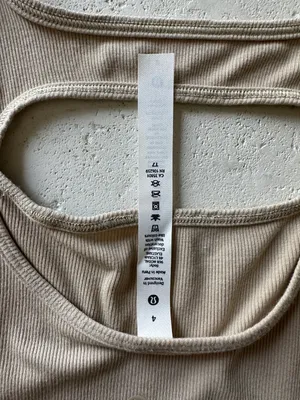Lululemon LA Front Cut-Out Crop Tank thumbnail 4