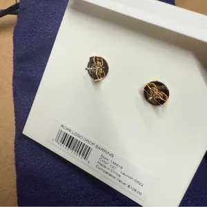 tory burch rope logo drop earring 136616 thumbnail 3