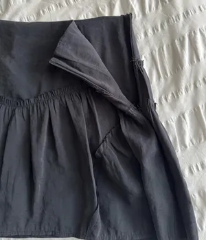 ZARA Mini Skort Black thumbnail 2
