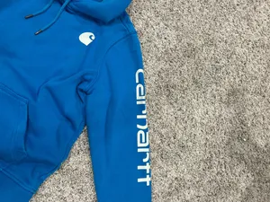 Turquoise Carhartt Hoodie thumbnail 3
