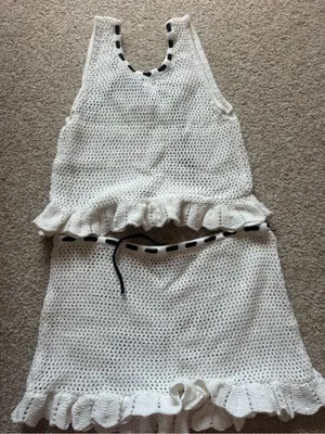 Beverly & Beck Coverup Set White thumbnail 3