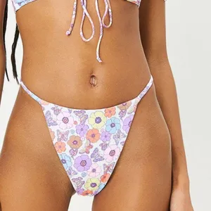 NWOT Frankie’s Bikini Jagger Thong thumbnail 2