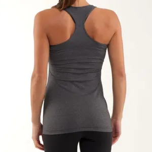 Lululemon Cool Racerback Tank in Heathered Coal Gray size S thumbnail 2