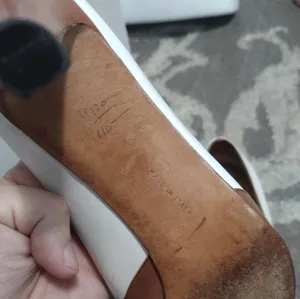 Salvatore Ferragamo Vintage neutral pump heels thumbnail 6