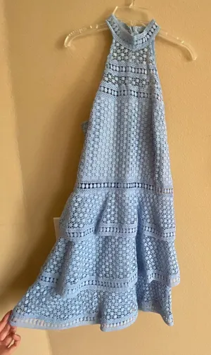 Halter Tiered Dress Size M thumbnail 1