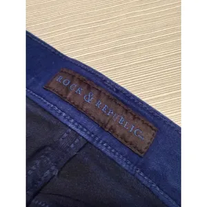 Rock & Republic Kashmere Skinny Jeans Cobalt Blue Studded Back Pocket Size‎ 12M thumbnail 6
