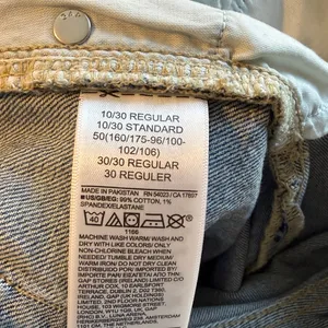 NWT GAP High Rise Cheeky Straight Ankle Jeans, 10 / 30 thumbnail 10
