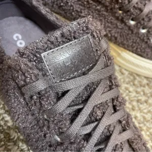 Converse CTAS Lift Ox Violet Ore Sherpa Women's Platform Sneakers 8.5 thumbnail 10