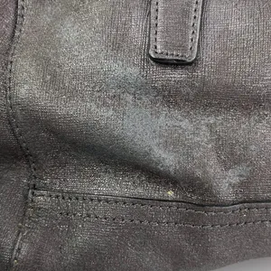 Coach Saffiano Women's Black Leather Adjustable Mini Satchel Handbag Crossboby thumbnail 10