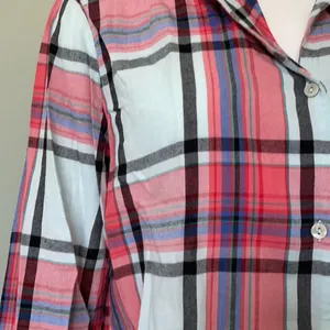 Victoria’s Secret Plaid Light Blue Pajama Set SM thumbnail 2