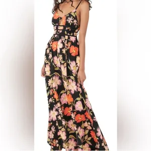 NWT Free People | Wisteria Floral Sleeveless Maxi Dress | S thumbnail 6