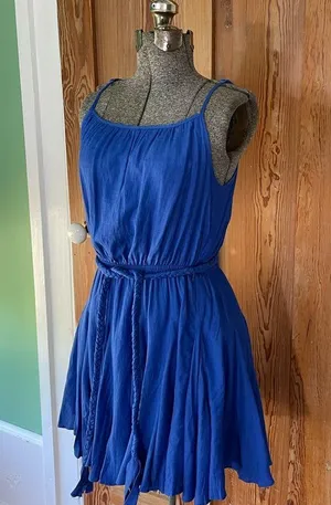 NWT Do+Be Electric Blue Dress - Size Small thumbnail 10