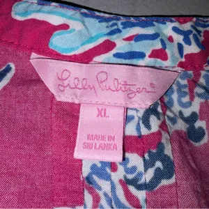 Lilly Pulitzer Pink Samba Sarasota Tunic Dress size XL thumbnail 8