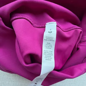 Lululemon Wunder Train Leggings in Ripened Raspberry | Size 4 thumbnail 8