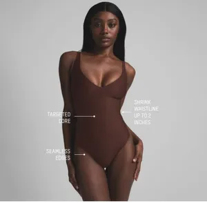 SKIMS Body Unlined Plunge Bodysuit S thumbnail 2