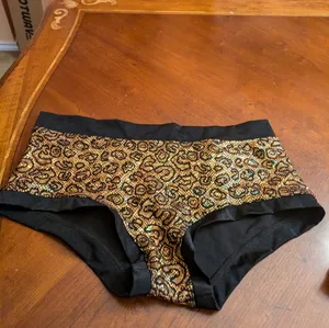 Artista Active Brown Hot Pants, Pole Shorts, Size XL thumbnail 6
