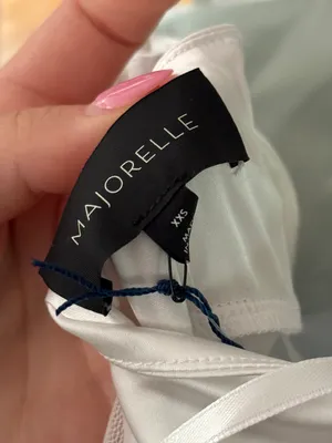 Majorelle White Lace Gown Xxs thumbnail 10