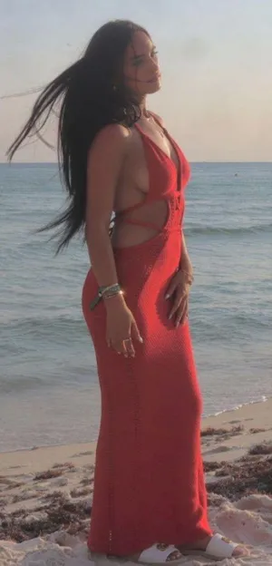 Babyboo Maxi Dress Red thumbnail 1