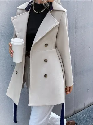 SheIn Lapel Coat thumbnail 5