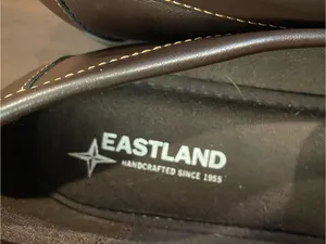 Eastland Holly Brown Chunky Penny Loafers Block Heel Lug Sole Women 9.5 thumbnail 12